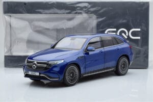 Mercedes EQC 400 Brilliant Blue NZG 1:18 B66963757 Diecast - image 8 of 8