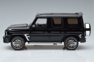 Mercedes G63 Brabus 700 Widestar W463 Pearl Black GT Spirit 1:18 KJ040 Resin - image 3 of 6