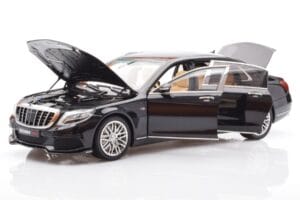 Mercedes Maybach S-Class W222 Brabus 900 Obsidian Black Almost Real 1:18 860102 Diecast - image 2 of 8