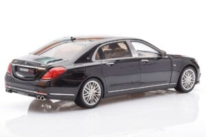 Mercedes Maybach S-Class W222 Brabus 900 Obsidian Black Almost Real 1:18 860102 Diecast - image 3 of 8