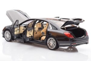 Mercedes Maybach S-Class W222 Brabus 900 Obsidian Black Almost Real 1:18 860102 Diecast - image 5 of 8