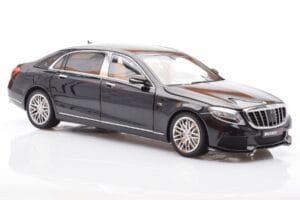 Mercedes Maybach S-Class W222 Brabus 900 Obsidian Black Almost Real 1:18 860102 Diecast - image 6 of 8