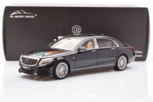 Mercedes Maybach S-Class W222 Brabus 900 Obsidian Black Almost Real 1:18 860102 Diecast - image 8 of 8