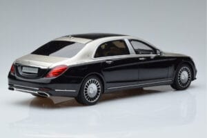 Mercedes Maybach S600 W222 Black Silver GT Spirit 1:18 GT237 Resin - image 2 of 6