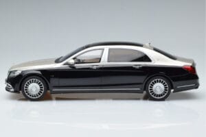 Mercedes Maybach S600 W222 Black Silver GT Spirit 1:18 GT237 Resin - image 3 of 6