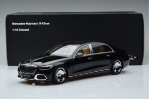 Mercedes Maybach S600 W222 V12 Biturbo Obsidian Black Almost Real 1:18 820115 Diecast - image 11 of 11