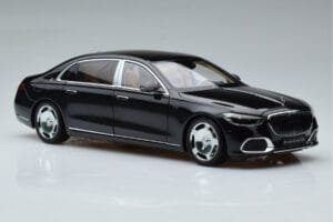 Mercedes Maybach S600 W222 V12 Biturbo Obsidian Black Almost Real 1:18 820115 Diecast - image 6 of 11