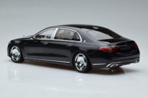 Mercedes Maybach S600 W222 V12 Biturbo Obsidian Black Almost Real 1:18 820115 Diecast - image 7 of 11