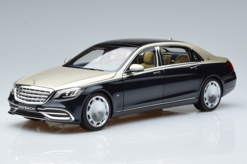 Mercedes Maybach S650 X222 Silver Blue Norev 1:18 Mercedes Maybach S650 X222 Silver Blue Norev 1:18 B66960615 Diecast