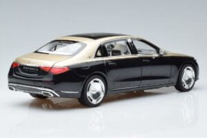 Mercedes Maybach S680 X223 Gold Black Metallic Norev 1:18 183917 Diecast - image 3 of 7