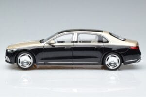 Mercedes Maybach S680 X223 Gold Black Metallic Norev 1:18 183917 Diecast - image 4 of 7