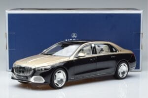 Mercedes Maybach S680 X223 Gold Black Metallic Norev 1:18 183917 Diecast - image 7 of 7