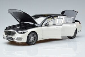 Mercedes Maybach S680 X223 White Norev 1:18 B66961424 Diecast - image 2 of 7