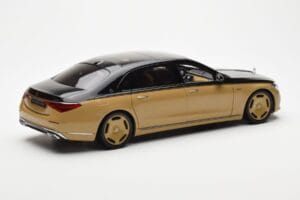 Mercedes Maybach S680 W223 Obsidian Black Sand Almost Real 1:18 820124 Diecast - image 3 of 7