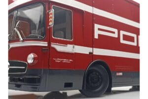 Mercedes O317 Porsche Transporter Red CMR 1:18 CMR149 Diecast - image 7 of 12