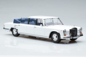 Mercedes 600 Pullman W100 Landaulet White KK-Scale 1:18 KKDC181184 Diecast - image 4 of 6