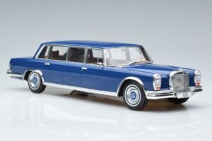 Mercedes S-Class 600 W100 LWB Pullman Dark Blue MCG 1:18 MCG18189 Diecast - image 4 of 6
