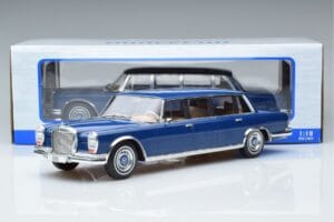 Mercedes S-Class 600 W100 LWB Pullman Dark Blue MCG 1:18 MCG18189 Diecast - image 6 of 6