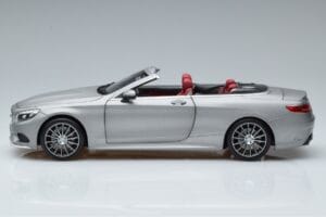 Mercedes S-Class A217 Cabriolet Gray Norev 1:18 B66960355 Diecast - image 5 of 8