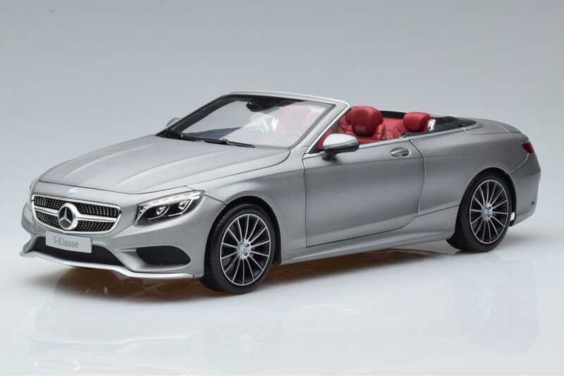 Mercedes S-Class A217 Cabriolet Gray Norev 1:18 B66960355 Diecast