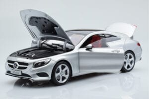 Mercedes S-Class W222 Iridium Silver Norev 1:18 B66961242 Diecast - image 2 of 8