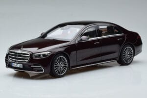 Mercedes S-Class W223 AMG Line Red Norev 1:18 183804 Diecast
