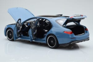 Mercedes S-Class W223 Vintage Blue Norev 1:18 B66960828 Diecast - image 4 of 7