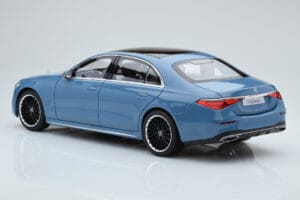 Mercedes S-Class W223 Vintage Blue Norev 1:18 B66960828 Diecast - image 6 of 7