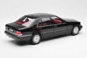 Mercedes S600 W140 Black Norev 1:18 183722 Diecast - image 3 of 8