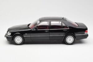 Mercedes S600 W140 Black Norev 1:18 183722 Diecast - image 4 of 8