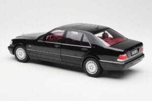 Mercedes S600 W140 Black Norev 1:18 183722 Diecast - image 7 of 8