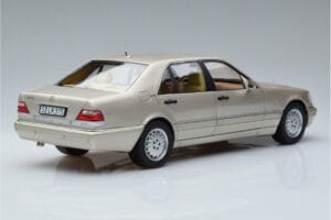 Mercedes S600 W140 Silver Norev 1:18 183723 Diecast - image 3 of 7