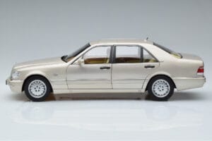 Mercedes S600 W140 Silver Norev 1:18 183723 Diecast - image 4 of 7