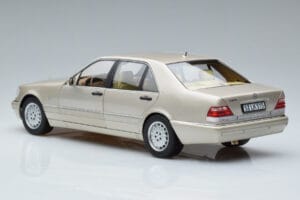 Mercedes S600 W140 Silver Norev 1:18 183723 Diecast - image 6 of 7