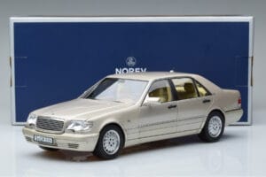 Mercedes S600 W140 Silver Norev 1:18 183723 Diecast - image 7 of 7