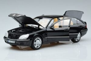 Mercedes S-Class W220 S600 Limited Edition Norev 1:18 183811 Diecast - image 2 of 8
