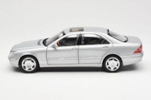 Mercedes S600 W220 Silver Metallic Norev 1:18 183810 Diecast - image 4 of 8
