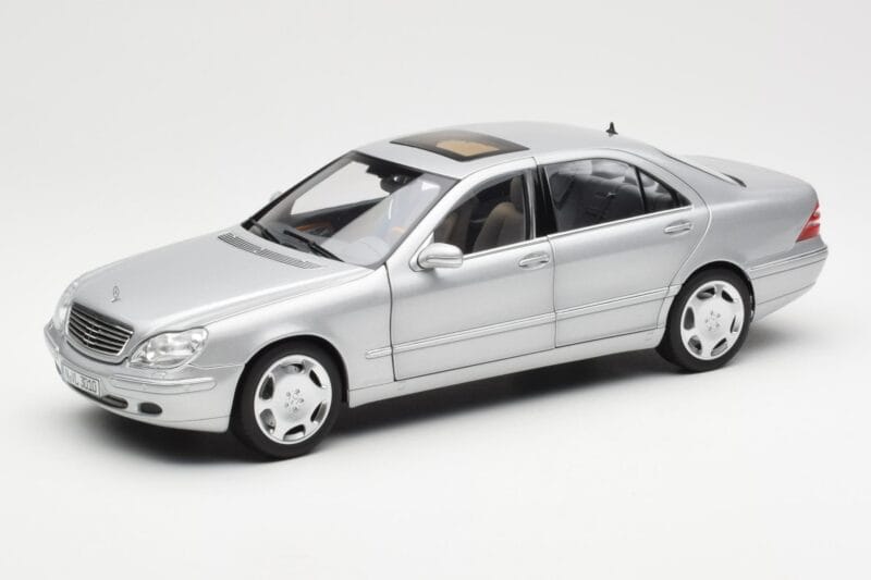 Mercedes S600 W220 Silver Metallic Norev 1:18 183810 Diecast