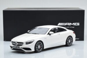 Mercedes AMG S63 C217 Coupe White GT Spirit 1:18 B66960372 Resin - image 6 of 6