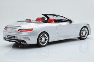Mercedes AMG S65 A217 Cabriolet Silver GT Spirit 1:18 GT764 Resin - image 2 of 6