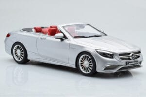 Mercedes AMG S65 A217 Cabriolet Silver GT Spirit 1:18 GT764 Resin - image 4 of 6