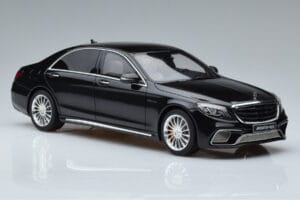 Mercedes AMG S65 W222 Black GT Spirit 1:18 GT228 Resin - image 4 of 6