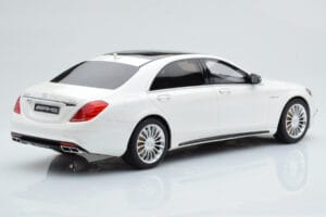 Mercedes AMG S65 W222 White GT Spirit 1:18 B66960371 Resin - image 2 of 8