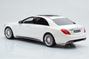 Mercedes AMG S65 W222 White GT Spirit 1:18 B66960371 Resin - image 5 of 8