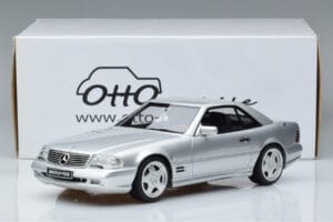 Mercedes SL 73 AMG R129 Brilliant Silver Otto 1:18 OT240 Resin - image 6 of 6