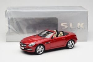 Mercedes SLK R172 Designo Zircon Red Minichamps 1:18 B66960513 Diecast - image 8 of 8