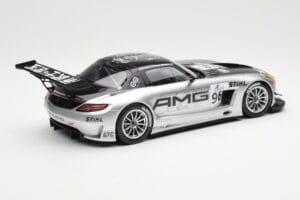 Mercedes SLS AMG GT3 #96 M. Hakkinen AMG Customer Sports 6 Hours of Zhuhai ILMC 2011 Minichamps 1:18 B66960197 Diecast - image 2 of 6
