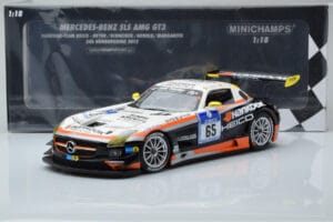 Mercedes SLS AMG GT3 Hankook Team Heico #65 T. Heyer / B. Schneider / M. Arnold / G. Margaritis 24 Hours of Nurburgring 2012  - image 6 of 6
