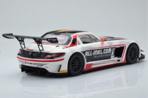Mercedes SLS AMG GT3 Munnich Motorsport #38 M. Basseng / M. Winkelhock Champions FIA GT1 World Championship 2012 Minichamps 1 - image 2 of 6