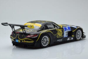 Mercedes SLS AMG GT3 Rowe Racing #125 Zehe / Bullitt / Renger / Hartung ADAC 24 Hours of Nurburgring 2013 Minichamps 1:18 151 - image 2 of 6